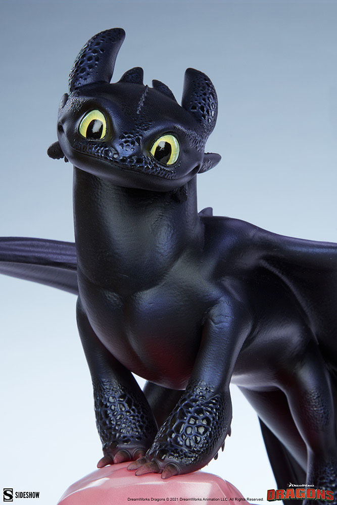 Sideshow How to Train Your Dragon Hidden World Toothless Statue